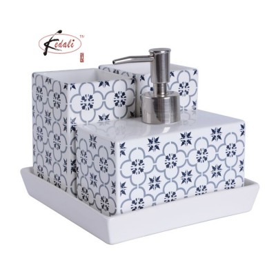 Luxury ceramic bathroom accessories set,hotel bathroom accessories modern