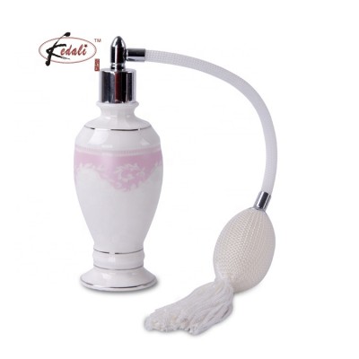 90ml luxury empty perfume bottle with gasbag spray pump