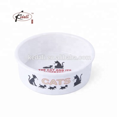 porcelain pet dog bowl